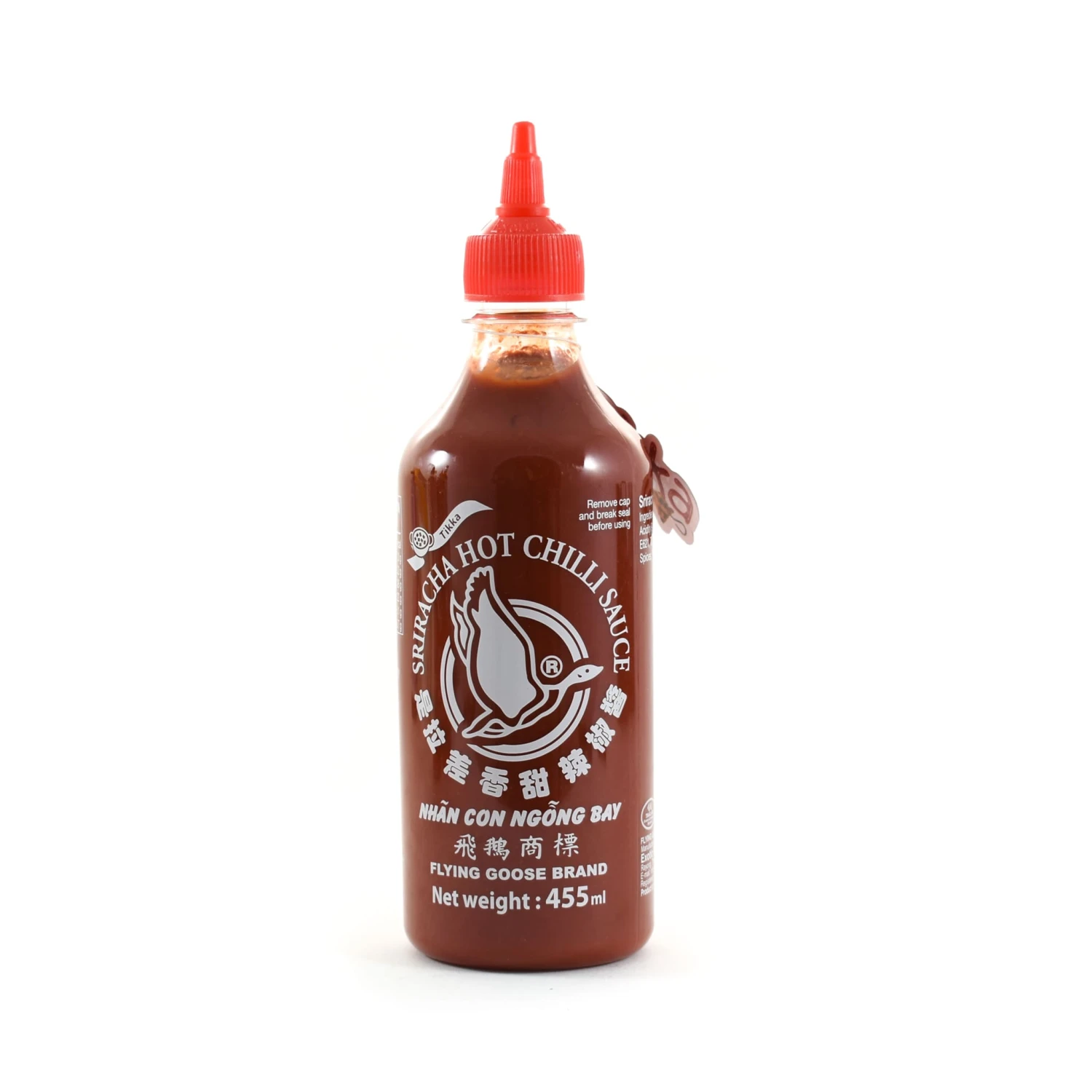 Ingredients Flying Goose Sriracha Tikka 455ml 3 Ingredients Flying Goose Sriracha Tikka 455ml
