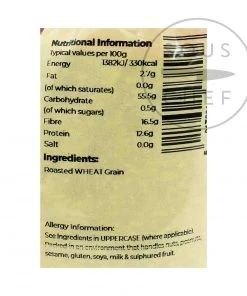 Suma Foods Ingredients Cracked Freekeh Roasted Wheat Grain 500g