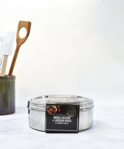 Spice Kitchen African & Middle Eastern Spice Tin Ingredients 8 Spice Kitchen African & Middle Eastern Spice Tin Ingredients