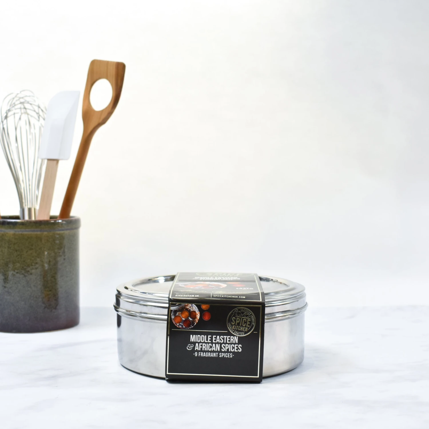 Spice Kitchen African & Middle Eastern Spice Tin Ingredients 5 Spice Kitchen African & Middle Eastern Spice Tin Ingredients