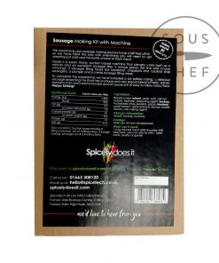 Spicely Does It Sausage Making Kit With Machine Ingredients