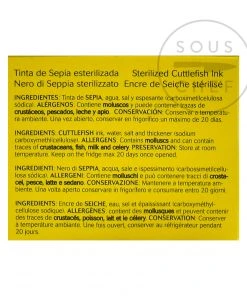 Nortindal Seaweed & Squid Ink 'Squid Ink' Sachets - Cuttlefish Ink