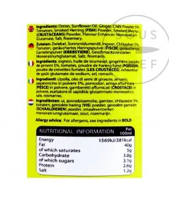 Ingredients Ghana's Choice Shito Hot Pepper Sauce 315ml