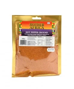Ingredients Mother Africa Ground Hot Pepper 100g