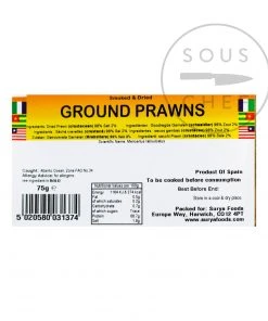 Mother Africa Ground Prawn 75g African Ingredients