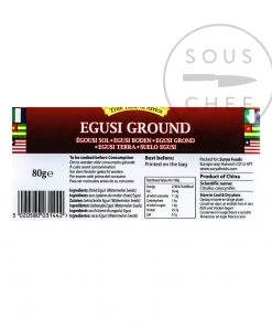 Ingredients Mother Africa Ground Egusi 80g