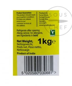 Ingredients Mother Africa Natural Peanut Butter 1kg