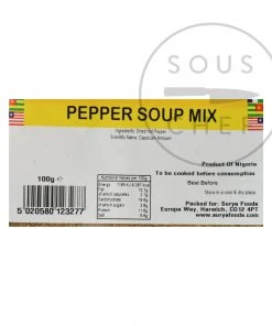 Mother Africa Pepper Soup Mix 100g African Ingredients