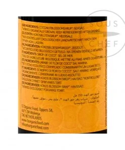 Yakso Coconut Aminos 250ml Ingredients