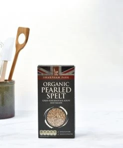 Sharpham Park Organic Pearled Spelt 500g Ingredients 7 Sharpham Park Organic Pearled Spelt 500g Ingredients