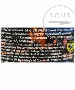 Carley's Ingredients Organic Preserved Lemons 700g