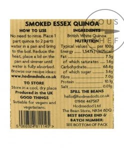 Hodmedod's British Smoked Quinoa 300g Ingredients