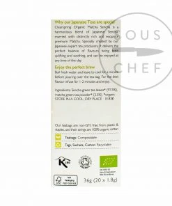 Clearspring Matcha Sencha Green Tea - 20 Bags