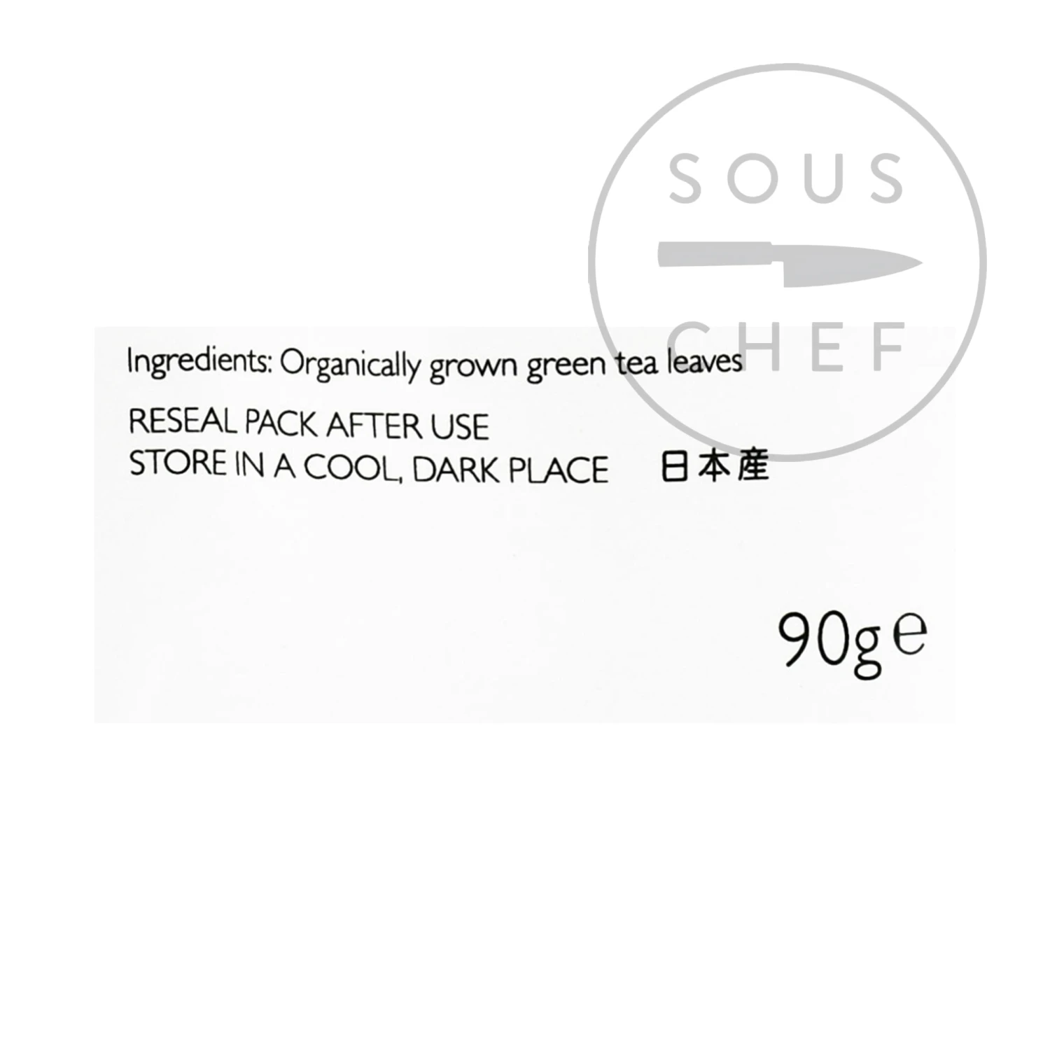 Clearspring Sencha Traditional Green Tea - 90g Ingredients 4 Clearspring Sencha Traditional Green Tea - 90g Ingredients