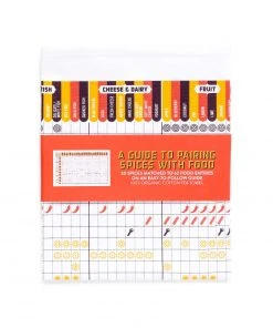 Kitchen Linen Stuart Gardiner Spice & Food Pairing Guide Tea Towel