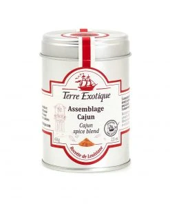 Terre Exotique Cajun Spice Blend 60g Ingredients