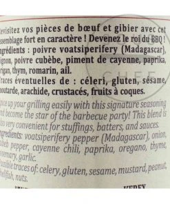 Terre Exotique Steakhouse Spice Rub 50g Ingredients