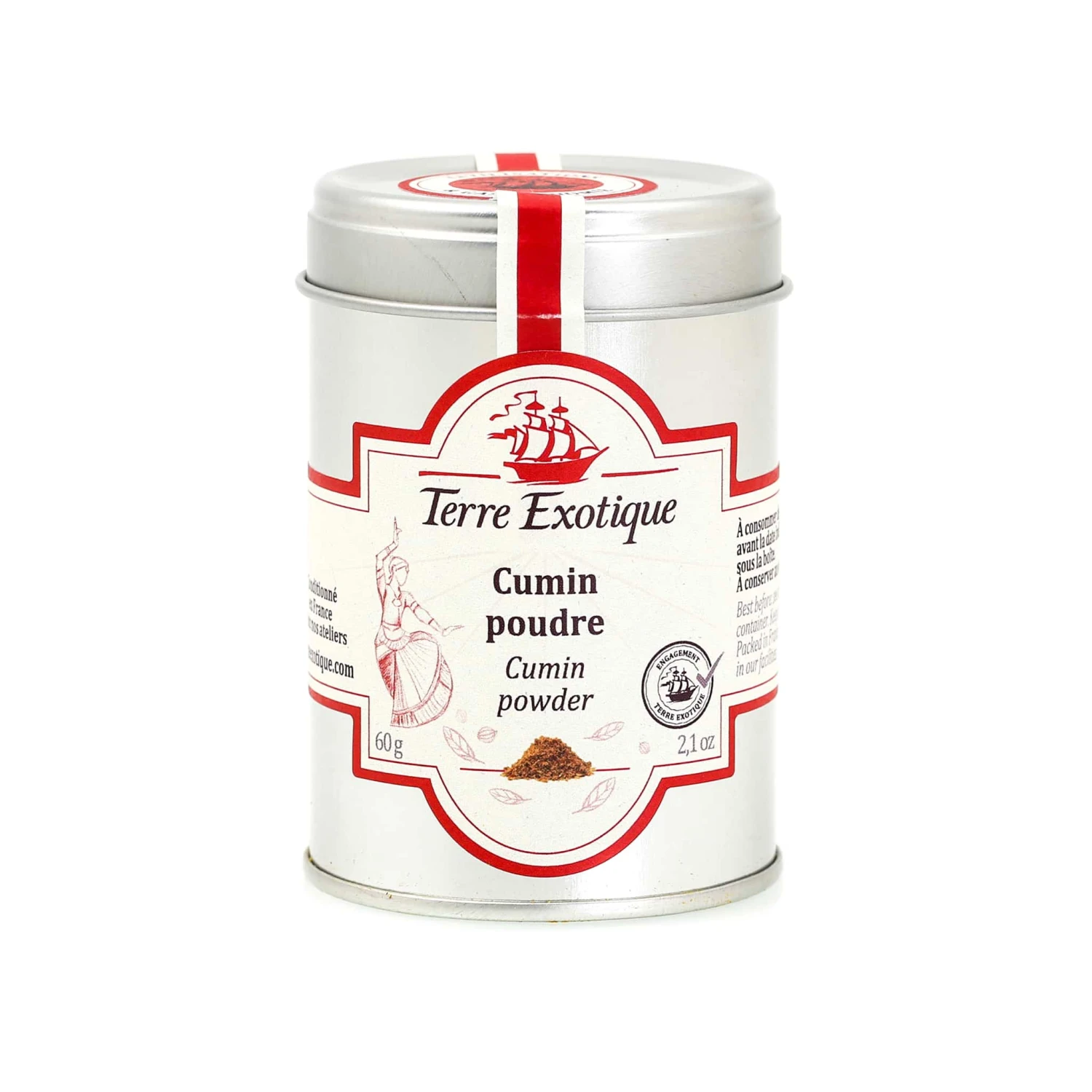 Terre Exotique Organic Cumin Powder 60g 3 Terre Exotique Organic Cumin Powder 60g