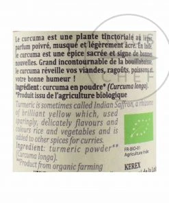 Terre Exotique Organic Turmeric Powder 60g