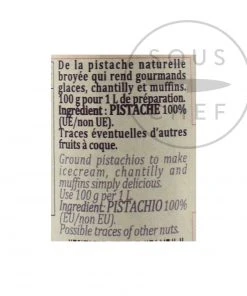 Terre Exotique Pistachio Paste 100g 9 Terre Exotique Pistachio Paste 100g