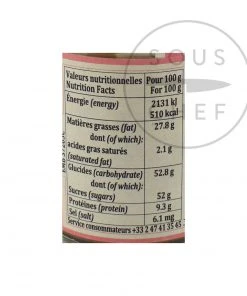 Ingredients Terre Exotique Praline Paste 100g