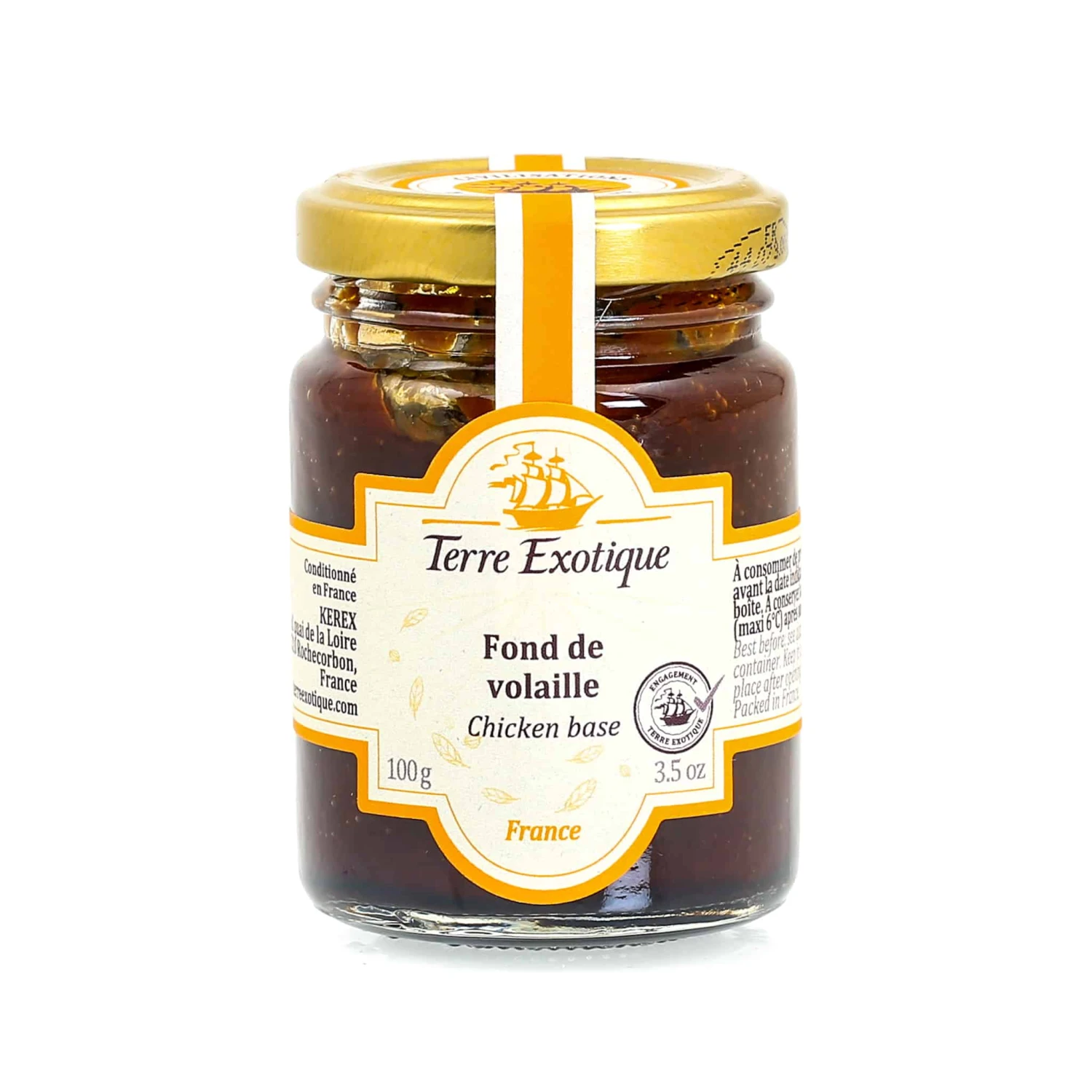 Terre Exotique Chicken Base 100g 3 Terre Exotique Chicken Base 100g