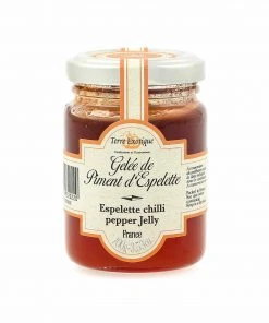 Terre Exotique Espelette Pepper Jelly 90g Ingredients