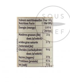 Terre Exotique Harissa 85g Ingredients