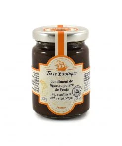 Ingredients Terre Exotique Fig Chutney With Penja Pepper 100g