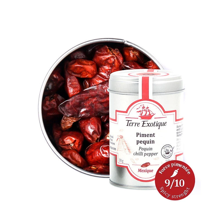Terre Exotique Pequin Chilli Pepper 30g Ingredients 5 Terre Exotique Pequin Chilli Pepper 30g Ingredients