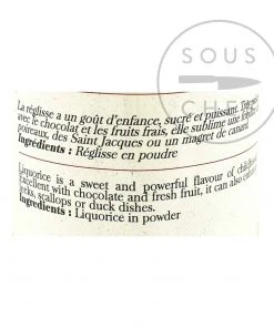 Ingredients Terre Exotique Liquorice Powder 70g