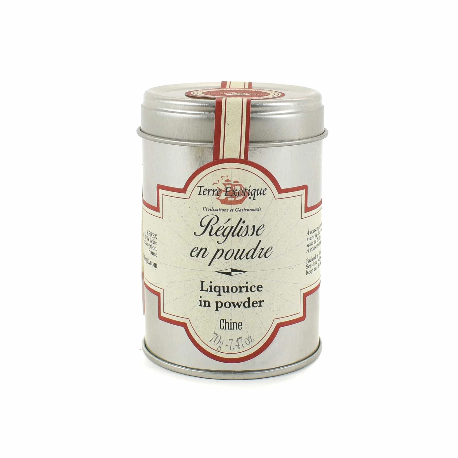 Ingredients Terre Exotique Liquorice Powder 70g 3 Ingredients Terre Exotique Liquorice Powder 70g