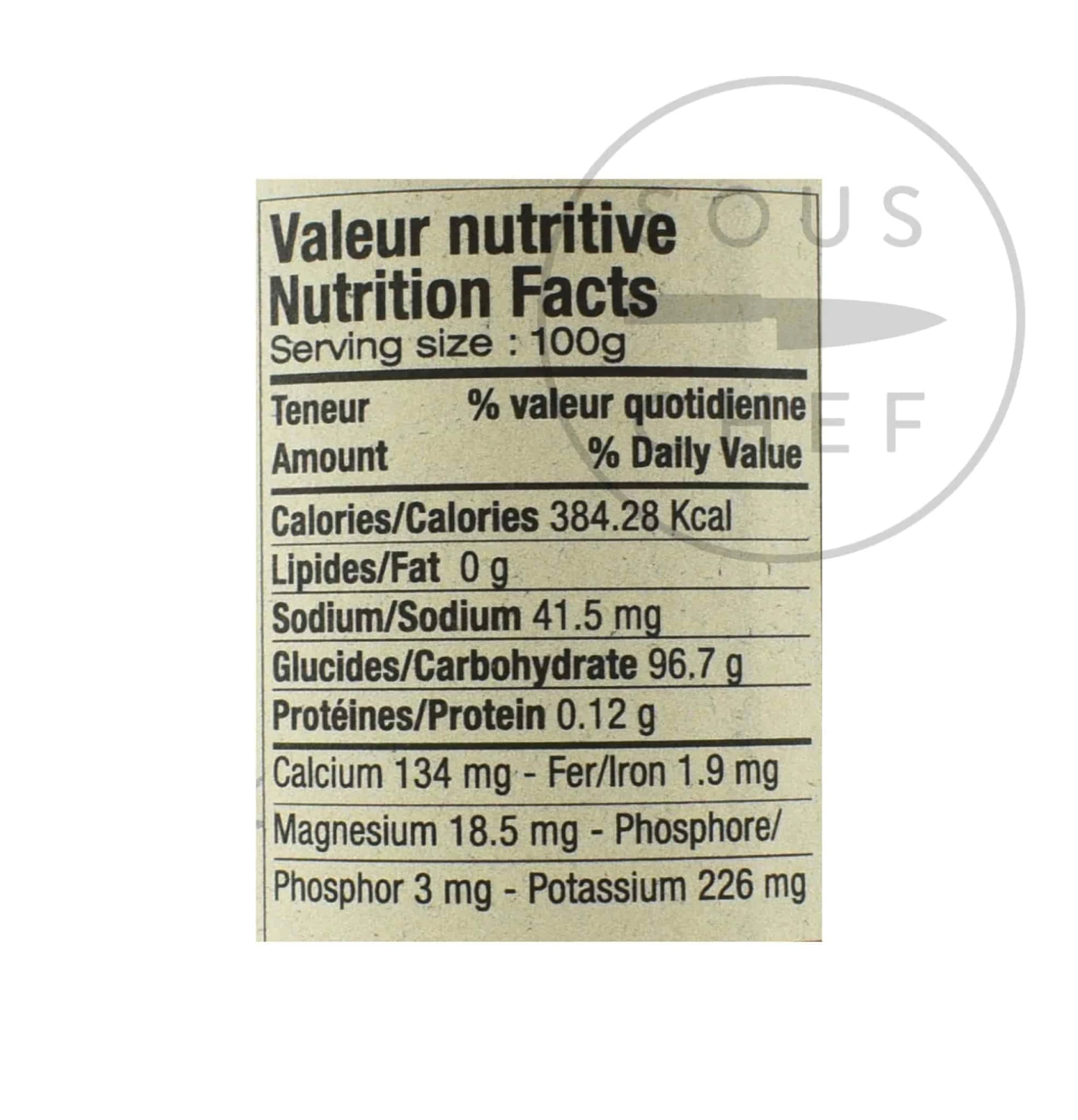 Terre Exotique Brown Sugar With Holiday Spices 250g 5 Terre Exotique Brown Sugar With Holiday Spices 250g