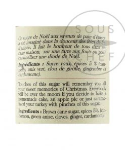 Terre Exotique Brown Sugar With Holiday Spices 250g 9 Terre Exotique Brown Sugar With Holiday Spices 250g