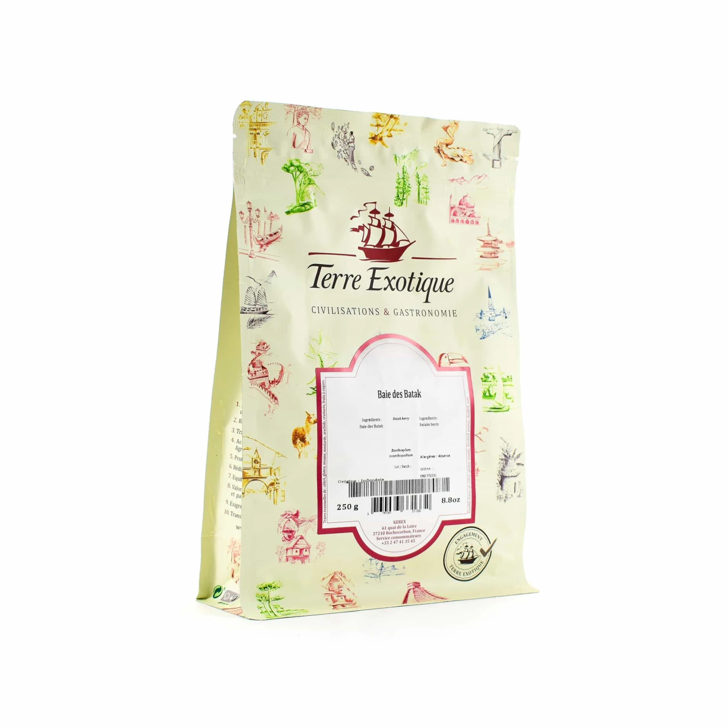 Terre Exotique Batak Berry 250g Ingredients 3 Terre Exotique Batak Berry 250g Ingredients