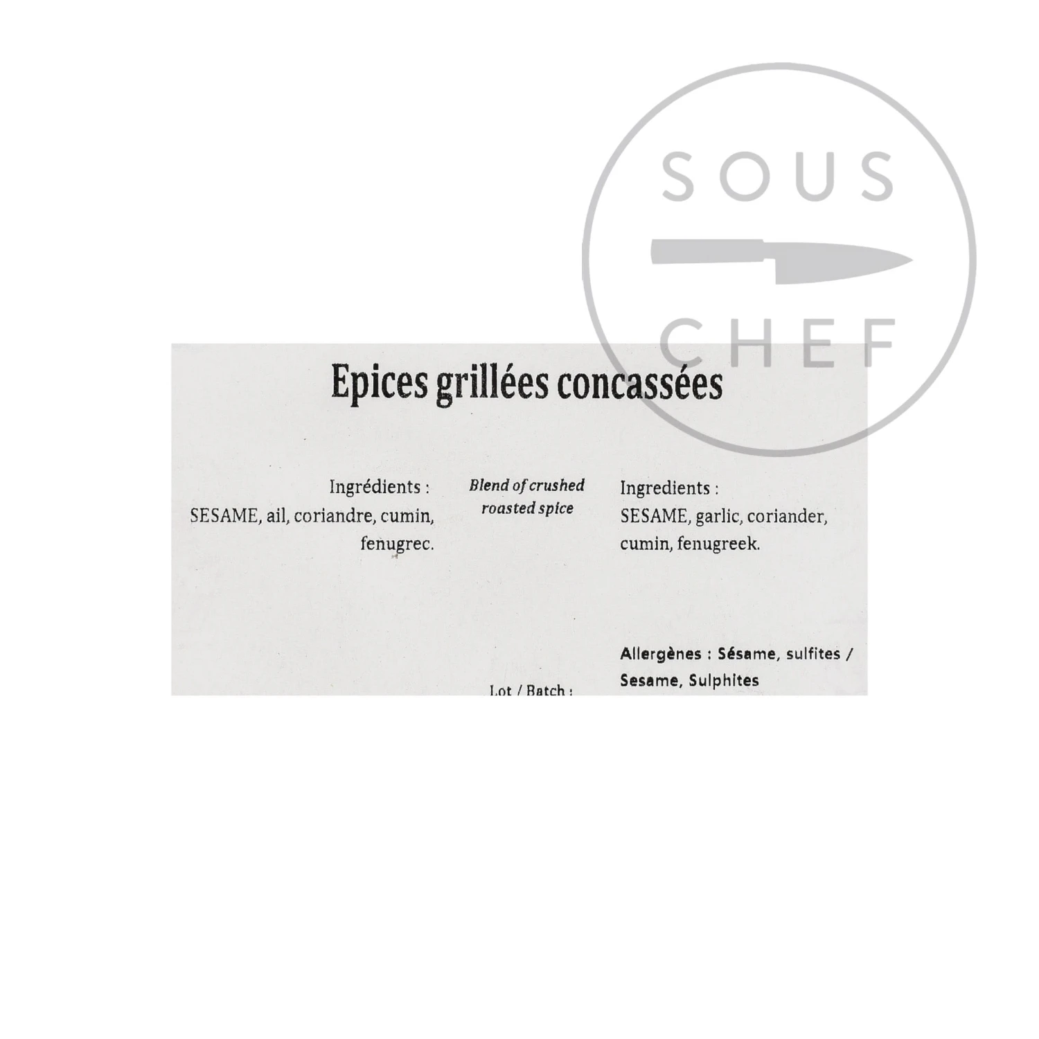 Ingredients Terre Exotique Blend Of Crushed Roasted Spices 500g 5 Ingredients Terre Exotique Blend Of Crushed Roasted Spices 500g