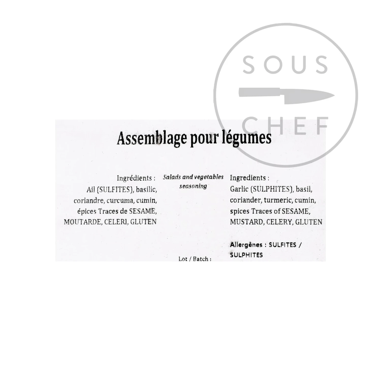 Terre Exotique Salads And Vegetables Seasoning 500g 4 Terre Exotique Salads And Vegetables Seasoning 500g