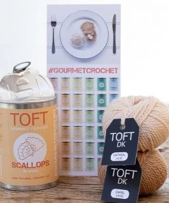 Toft Scallops In A Tin Gourmet Crochet Kit