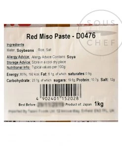 Shinshu Ingredients Red Miso Paste 1kg