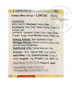 Hikari Instant Miso Soup With Green Onion 8 X 22g Servings