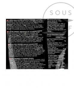 Ingredients Yutaka Wasabi Peas 100g