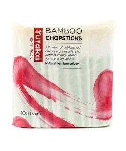 Yutaka Genroku Bamboo Chopsticks 100pc