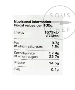 Ingredients Yutaka Wasabi Powder 1kg