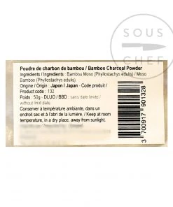 Taketora Ingredients Bamboo Charcoal Powder 50g