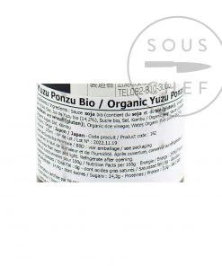 Sous Chef Ingredients Organic Yuzu Ponzu Sauce 175ml