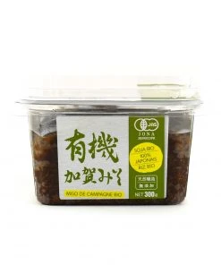 Kaga Miso Ingredients Organic Country-Style Miso 300g