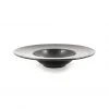 Tableware Black Melamine Risotto Plate 28.5cm