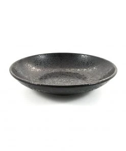 Black Melamine Salad Bowl 25.5cm Tableware