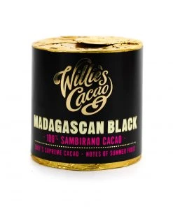 Ingredients Willie's Cacao Madagascan Black 100% Cooking Chocolate 180g