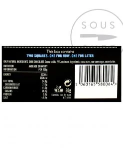 Willie's Cacao Rio Caribe Gold 72% Dark Chocolate 80g